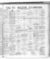 St. Helens Examiner Saturday 22 January 1881 Page 1