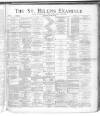 St. Helens Examiner Saturday 03 March 1888 Page 1