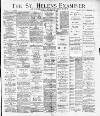 St. Helens Examiner Saturday 23 November 1889 Page 1
