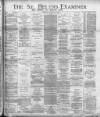 St. Helens Examiner Saturday 12 January 1895 Page 1