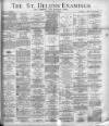 St. Helens Examiner Saturday 25 May 1895 Page 1