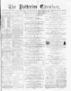 Potteries Examiner Saturday 25 October 1873 Page 1