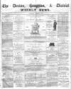 Denton and Haughton Examiner Thursday 23 October 1873 Page 1