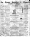 Denton and Haughton Examiner Thursday 06 November 1873 Page 1