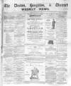 Denton and Haughton Examiner Friday 02 January 1874 Page 1