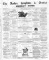 Denton and Haughton Examiner Friday 30 January 1874 Page 1