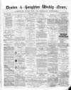 Denton and Haughton Examiner Friday 13 November 1874 Page 1