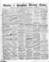 Denton and Haughton Examiner Friday 14 May 1875 Page 1