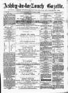 Ashby-de-la-Zouch Gazette Saturday 12 October 1878 Page 1