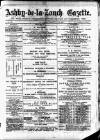 Ashby-de-la-Zouch Gazette Saturday 22 February 1879 Page 1