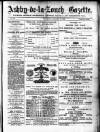 Ashby-de-la-Zouch Gazette Saturday 31 January 1880 Page 1