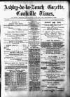 Ashby-de-la-Zouch Gazette Saturday 17 April 1880 Page 1