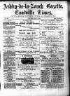 Ashby-de-la-Zouch Gazette Saturday 01 May 1880 Page 1