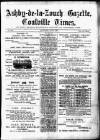 Ashby-de-la-Zouch Gazette Saturday 08 May 1880 Page 1