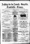 Ashby-de-la-Zouch Gazette Saturday 22 May 1880 Page 1