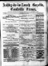Ashby-de-la-Zouch Gazette Saturday 03 July 1880 Page 1