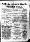 Ashby-de-la-Zouch Gazette Saturday 31 July 1880 Page 1