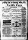 Ashby-de-la-Zouch Gazette Saturday 13 November 1880 Page 1