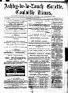 Ashby-de-la-Zouch Gazette Saturday 09 April 1881 Page 1