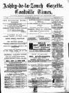 Ashby-de-la-Zouch Gazette Saturday 16 April 1881 Page 1