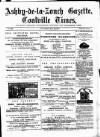 Ashby-de-la-Zouch Gazette Saturday 28 May 1881 Page 1