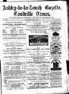 Ashby-de-la-Zouch Gazette Saturday 18 June 1881 Page 1