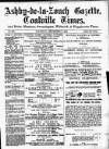 Ashby-de-la-Zouch Gazette Saturday 08 September 1883 Page 1