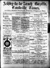 Ashby-de-la-Zouch Gazette Saturday 12 February 1887 Page 1