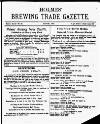 Holmes' Brewing Trade Gazette Sunday 01 August 1880 Page 3