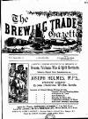 Holmes' Brewing Trade Gazette Monday 01 January 1883 Page 1