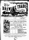 Holmes' Brewing Trade Gazette Friday 01 June 1883 Page 1