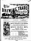 Holmes' Brewing Trade Gazette Saturday 01 September 1883 Page 1