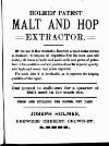 Holmes' Brewing Trade Gazette Friday 01 August 1884 Page 35