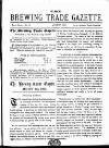 Holmes' Brewing Trade Gazette Saturday 01 August 1885 Page 3