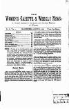 Women's Gazette & Weekly News Thursday 09 August 1888 Page 1