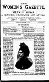 Women's Gazette & Weekly News Saturday 15 December 1888 Page 3
