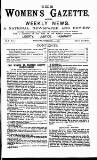 Women's Gazette & Weekly News Saturday 22 December 1888 Page 3