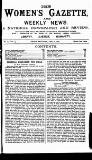 Women's Gazette & Weekly News Saturday 06 April 1889 Page 3