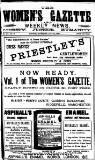 Women's Gazette & Weekly News Saturday 13 July 1889 Page 1
