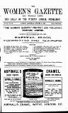 Women's Gazette & Weekly News Saturday 05 October 1889 Page 1