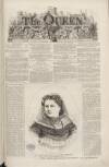 The Queen Saturday 13 June 1863 Page 1