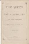 The Queen Saturday 04 January 1868 Page 1