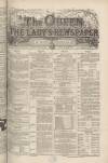 The Queen Saturday 28 October 1871 Page 1