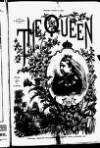 The Queen Saturday 10 January 1891 Page 1