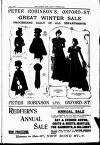 Jan. 5, 1901. THE QUEEN, THE LADY'S NEWSPAPER, PETER ROBINSON'S, OXFORD-BT. GREAT WINTER SALE PROCEEDING DAILY IN ALL DEPARTMENTS. I