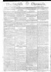English Chronicle and Whitehall Evening Post Saturday 16 January 1802 Page 1