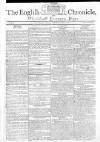 English Chronicle and Whitehall Evening Post Saturday 06 March 1802 Page 1