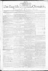 English Chronicle and Whitehall Evening Post Thursday 08 April 1802 Page 1