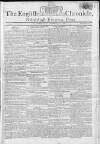 English Chronicle and Whitehall Evening Post Saturday 03 July 1802 Page 1