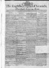 English Chronicle and Whitehall Evening Post Thursday 30 December 1802 Page 1